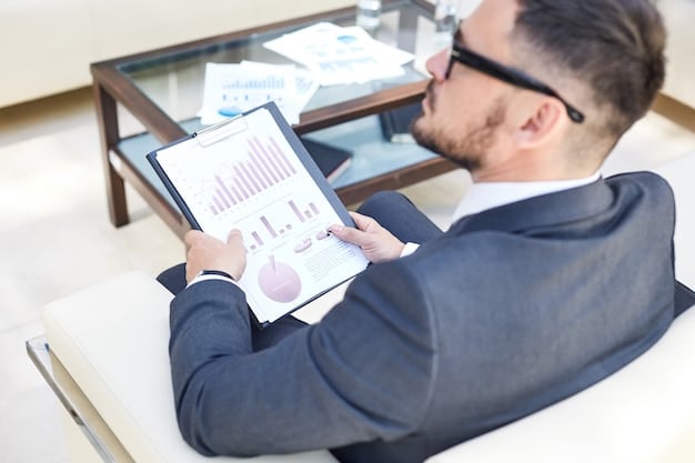 A person thoughtfully reviewing financial charts and investment options on a tablet, with stacks of coins and a miniature house model nearby, representing various investment goals like saving for retirement or a down payment on a home.