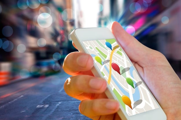 A hand holding a smartphone displaying a robo-advisor app with a diversified portfolio allocation, showcasing the ease and accessibility of automated investment management for beginners.